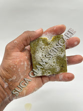 Load image into Gallery viewer, ( 2) Natural Moringa Soap with Thyme Leaf, Anti-Aging. Skin Irritation