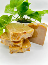 Load image into Gallery viewer, Papaya and Mango Turmeric Lightening Soap