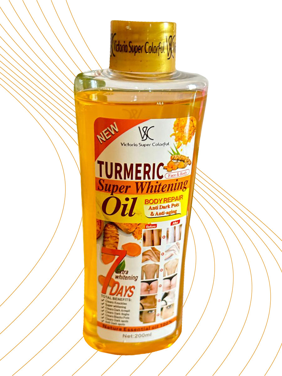 Turmeric Super Whitening Oil.