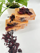 Load image into Gallery viewer, Hibiscus Soap Luxurious
