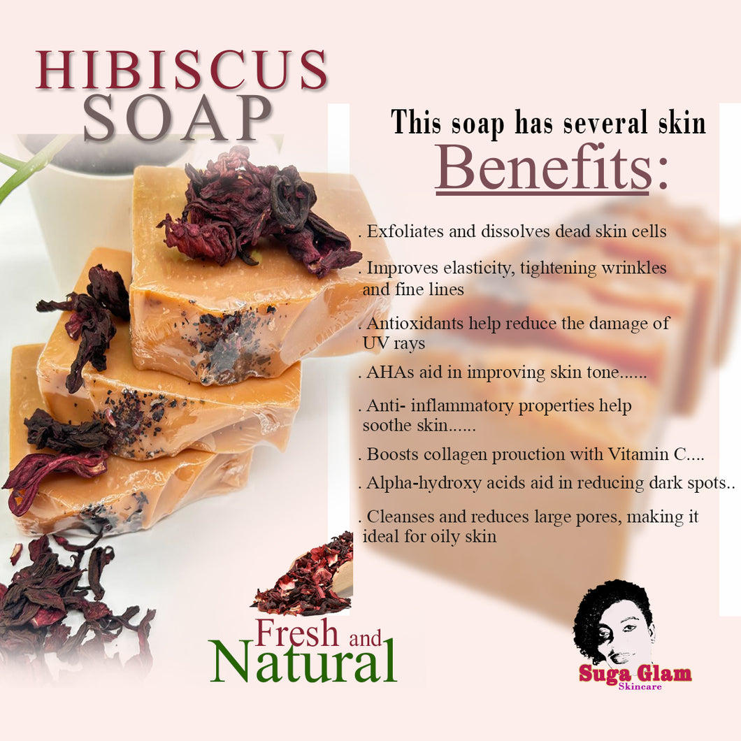 Hibiscus Soap Luxurious