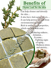 Load image into Gallery viewer, ( 2) Natural Moringa Soap with Thyme Leaf, Anti-Aging. Skin Irritation
